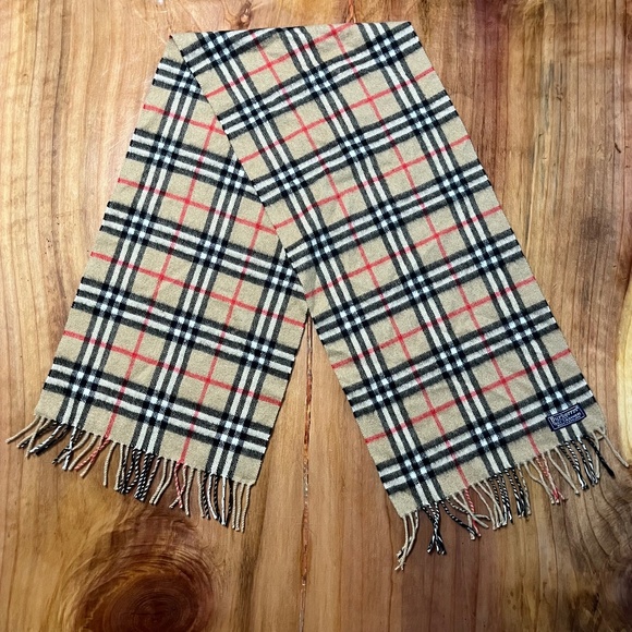 Burberry Accessories Burberry London Nova Check Cashmere Beige